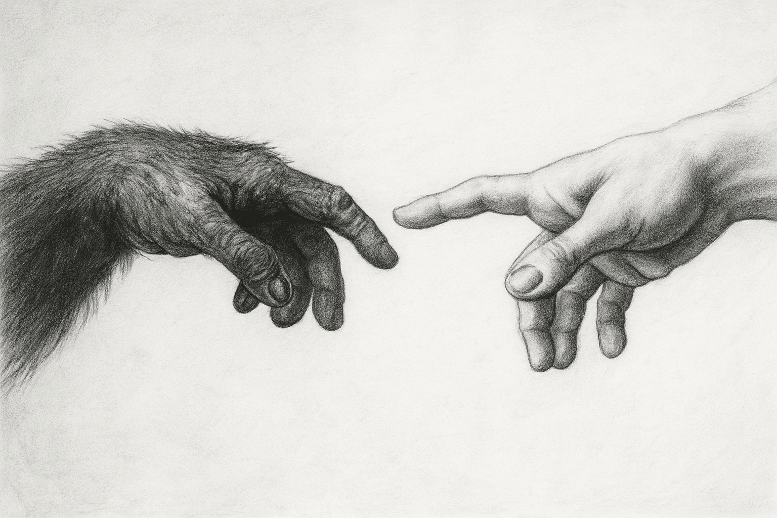 Hands touching